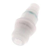 PVDF DN 5 Kupplungsmuffe 4x6 mm Überwurfmutter