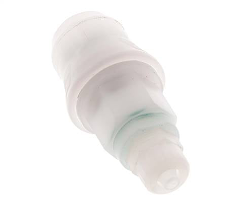 PVDF DN 5 Kupplungsmuffe 4x6 mm Überwurfmutter
