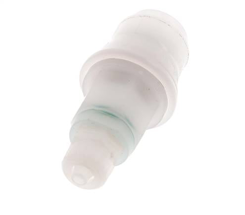 PVDF DN 5 Kupplungsmuffe 4x6 mm Überwurfmutter