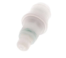PVDF DN 5 Kupplungsmuffe 4x6 mm Überwurfmutter