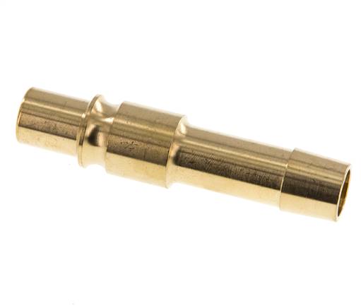 Messing DN 12 Luftkupplungsstecker 16 mm Schlauchpfeiler