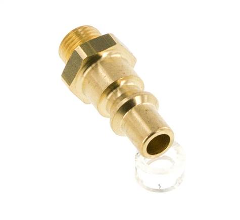 Messing DN 5,5 (Orion) Luftkupplungsstecker G 1/8 Zoll männlich [5 Stück]