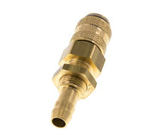 Messing DN 5 Luftkupplung Muffe 8 mm Schlauch Säule Bulkhead