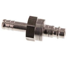 Edelstahl DN 7,2 (Euro) Luftkupplungsstecker 9 mm Schlauchsäule Doppelabsperrung