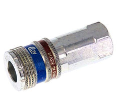 Stahl/Messing DN 7,6 (7,2 Euro) Sicherheitsluftkupplung Muffe G 1/4 Zoll Innengewinde