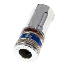 Stahl/Messing DN 7,6 (7,2 Euro) Sicherheitsluftkupplung Muffe G 1/4 Zoll Innengewinde