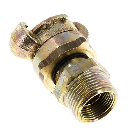 Gusseisen DN 17 DIN 3238 Schraubenkupplung G 1'' Außengewinde