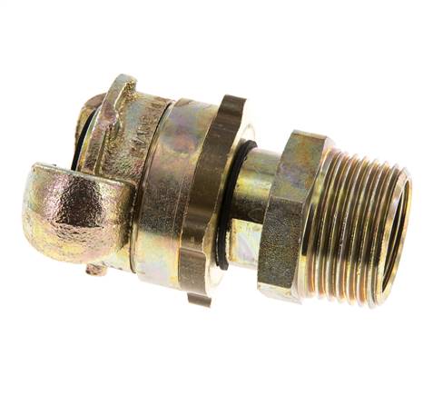 Gusseisen DN 17 DIN 3238 Schraubenkupplung G 1'' Außengewinde