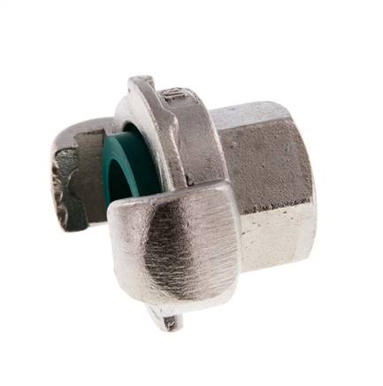 Edelstahl DN 19 DIN 3489 Klauenkupplung Rp 1/2'' Innengewinde