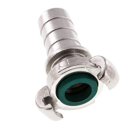 Edelstahl DN 20 DIN 3489 Drehklauenkupplung 25 mm (1'') Schlauchbolzen