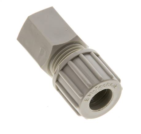 10x8mm & G1/4'' PP Druckverschraubung mit Innengewinde 10 bar