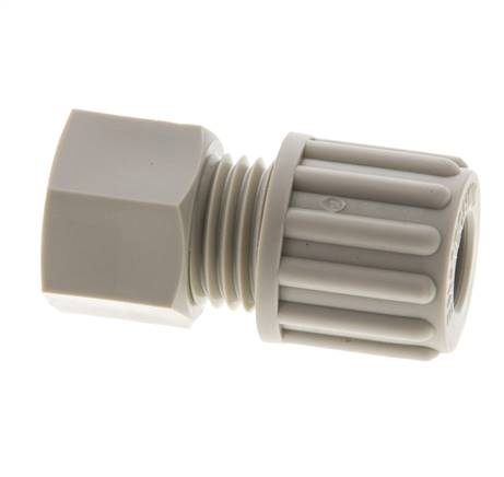 8x6mm & G1/8'' PP Druckverschraubung mit Innengewinde 10 bar