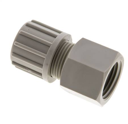 14x12mm & G1/2'' PP Druckverschraubung mit Innengewinde 10 bar