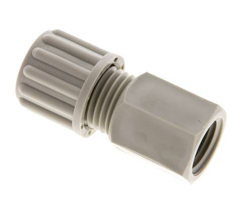 8x6mm & G1/4'' PP Druckverschraubung mit Innengewinde 10 bar