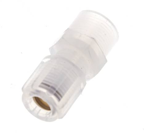 6x4mm & G1/8'' PFA Gerade Schneidverschraubung mit Innengewinde 10 bar