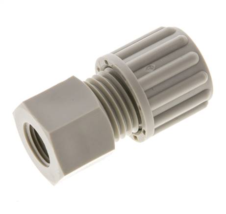 8x6mm & G1/8'' PP Druckverschraubung mit Innengewinde 10 bar