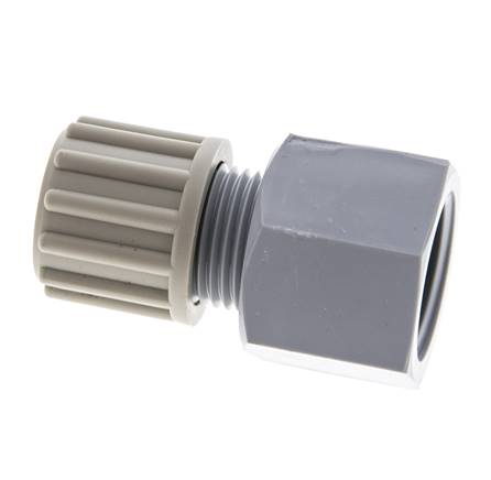 12x9mm & G1/2'' PA Gerade Verschraubung mit Innengewinde 10 bar
