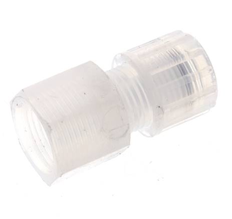 10x8mm & G3/8'' PFA Gerade Schneidverschraubung mit Innengewinde 10 bar