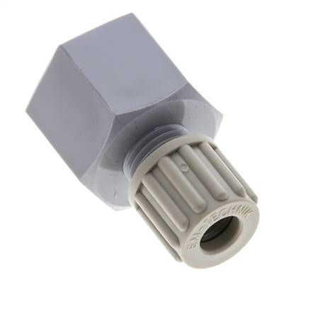 8x6mm & G1/2'' PA Gerade Verschraubung mit Innengewinde 10 bar