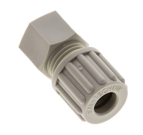 8x6mm & G1/8'' PP Druckverschraubung mit Innengewinde 10 bar