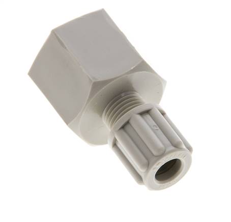 6x4mm & G3/8'' PP Druckverschraubung mit Innengewinde 10 bar
