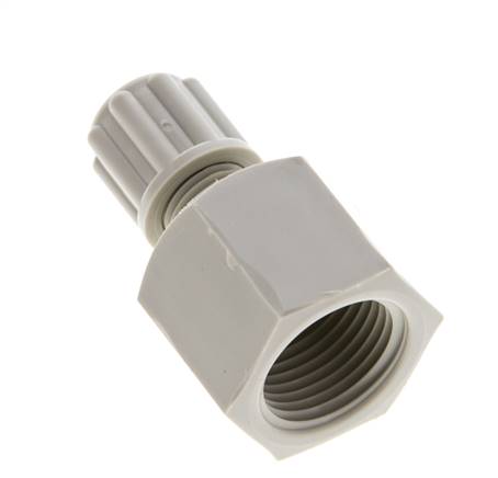 6x4mm & G3/8'' PP Druckverschraubung mit Innengewinde 10 bar
