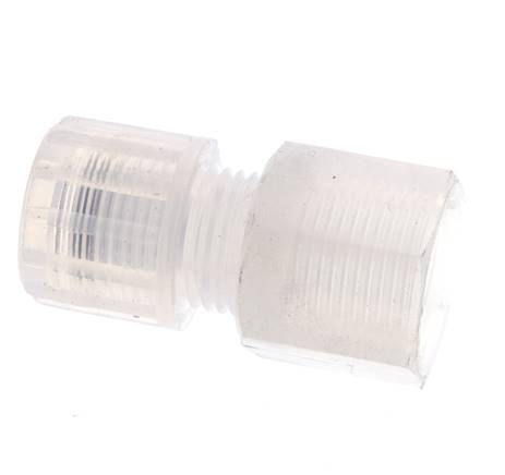 10x8mm & G3/8'' PFA Gerade Schneidverschraubung mit Innengewinde 10 bar