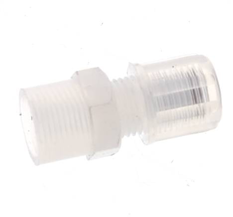 6x4mm & G1/8'' PFA Gerade Schneidverschraubung mit Innengewinde 10 bar