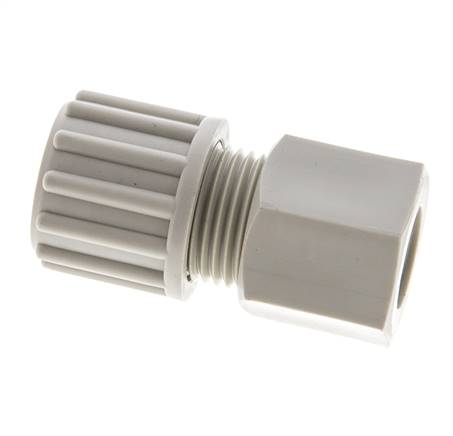 12x10mm & G1/4'' PP Druckverschraubung mit Innengewinde 10 bar