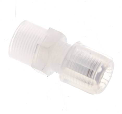 6x4mm & G1/8'' PFA Gerade Schneidverschraubung mit Innengewinde 10 bar