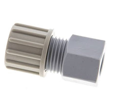 10x8mm & G1/8'' PA Gerade Klemmverschraubung mit Innengewinde 10 bar