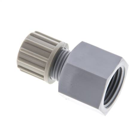 10x8mm & G1/2'' PA Gerade Verschraubung mit Innengewinde 10 bar