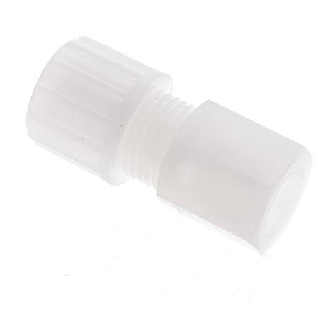 10x8mm & G1/4'' PVDF Druckverschraubung mit Innengewinde 10 bar