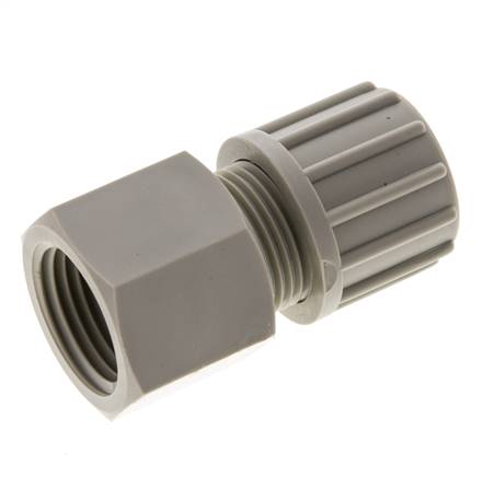 14x12mm & G1/2'' PP Druckverschraubung mit Innengewinde 10 bar
