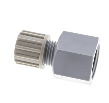 10x8mm & G1/2'' PA Gerade Verschraubung mit Innengewinde 10 bar