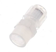 6x4mm & G1/8'' PFA Gerade Schneidverschraubung mit Innengewinde 10 bar