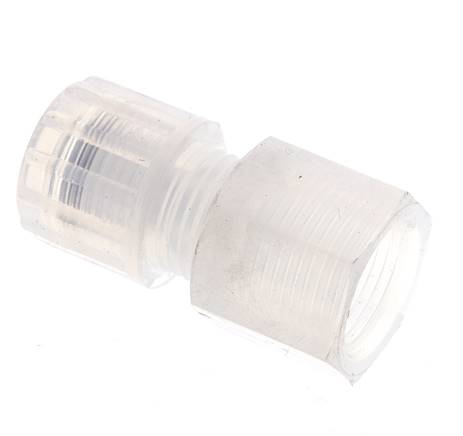 10x8mm & G3/8'' PFA Gerade Schneidverschraubung mit Innengewinde 10 bar