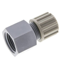 12x10mm & G1/2'' PA Gerade Klemmverschraubung mit Innengewinde 10 bar