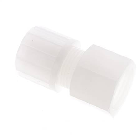 14x12mm & G1/2'' PVDF Druckverschraubung mit Innengewinde 10 bar