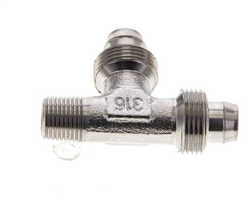 10x8mm & G1/2'' PVDF Druckverschraubung mit Innengewinde 10 bar