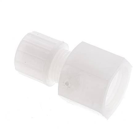 10x8mm & G1/2'' PVDF Druckverschraubung mit Innengewinde 10 bar