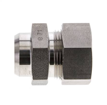 28L & 32mm Gerade Schneidverschraubung aus Edelstahl mit Schweißende 160 bar ISO 8434-1
