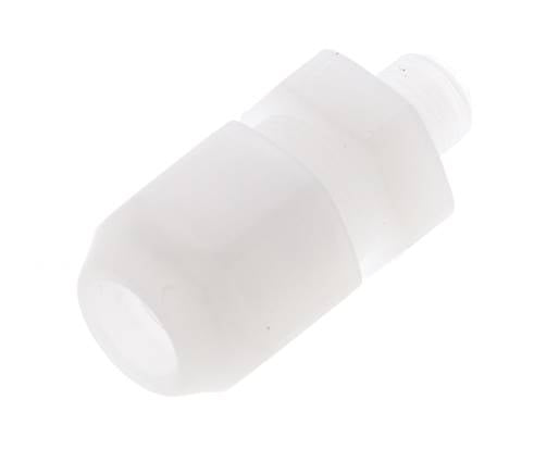 8x10mm & G1/8'' PP Gerade Schlauchverschraubung mit Außengewinde 10bar/145psi [2 Stück]