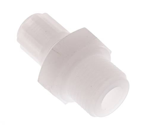 6x4mm & G3/8'' PVDF Druckverschraubung mit Außengewinde 10 bar