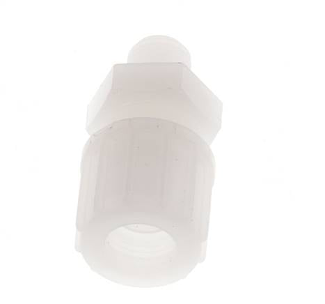 14x12mm & G1/4'' PVDF Druckverschraubung mit Außengewinde 10 bar