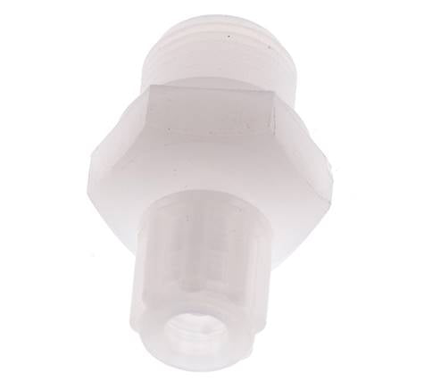 6x4mm & G3/8'' PVDF Druckverschraubung mit Außengewinde 10 bar
