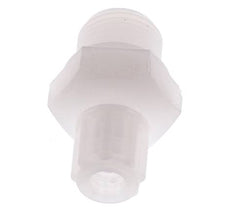 6x4mm & G3/8'' PVDF Druckverschraubung mit Außengewinde 10 bar