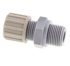 10x8mm & G3/8'' PA Gerade Verschraubung mit Außengewinde 10 bar