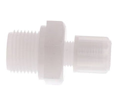 6x4mm & G3/8'' PVDF Druckverschraubung mit Außengewinde 10 bar