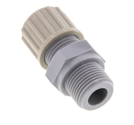 10x8mm & G3/8'' PA Gerade Verschraubung mit Außengewinde 10 bar